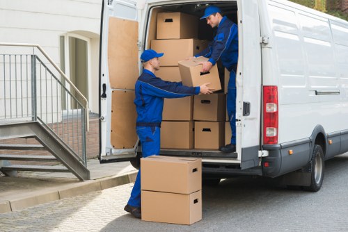 Secure transportation of office equipment