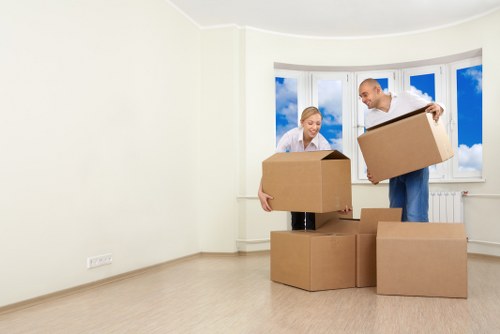 Organized packing for office removal