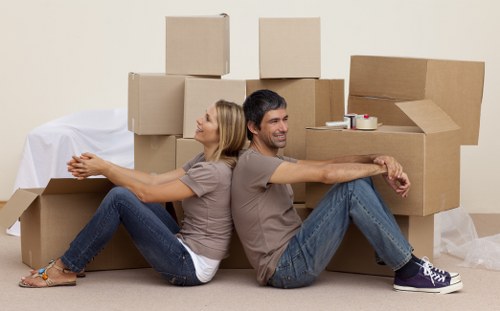 Organized office packing process