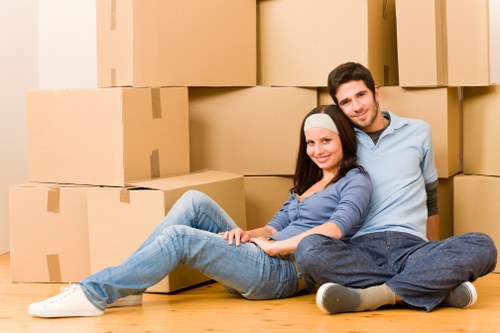 Efficient office furniture removal process