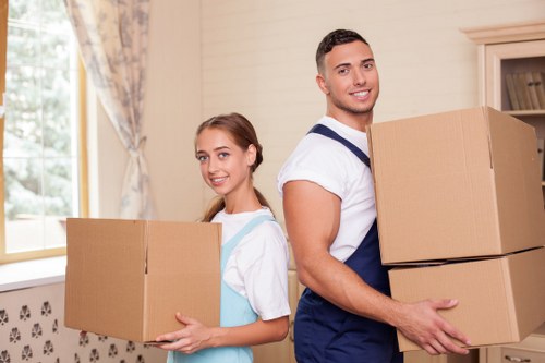 Secure transportation of office equipment