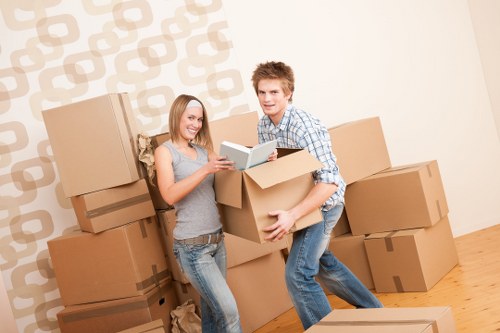 Transporting office furniture safely